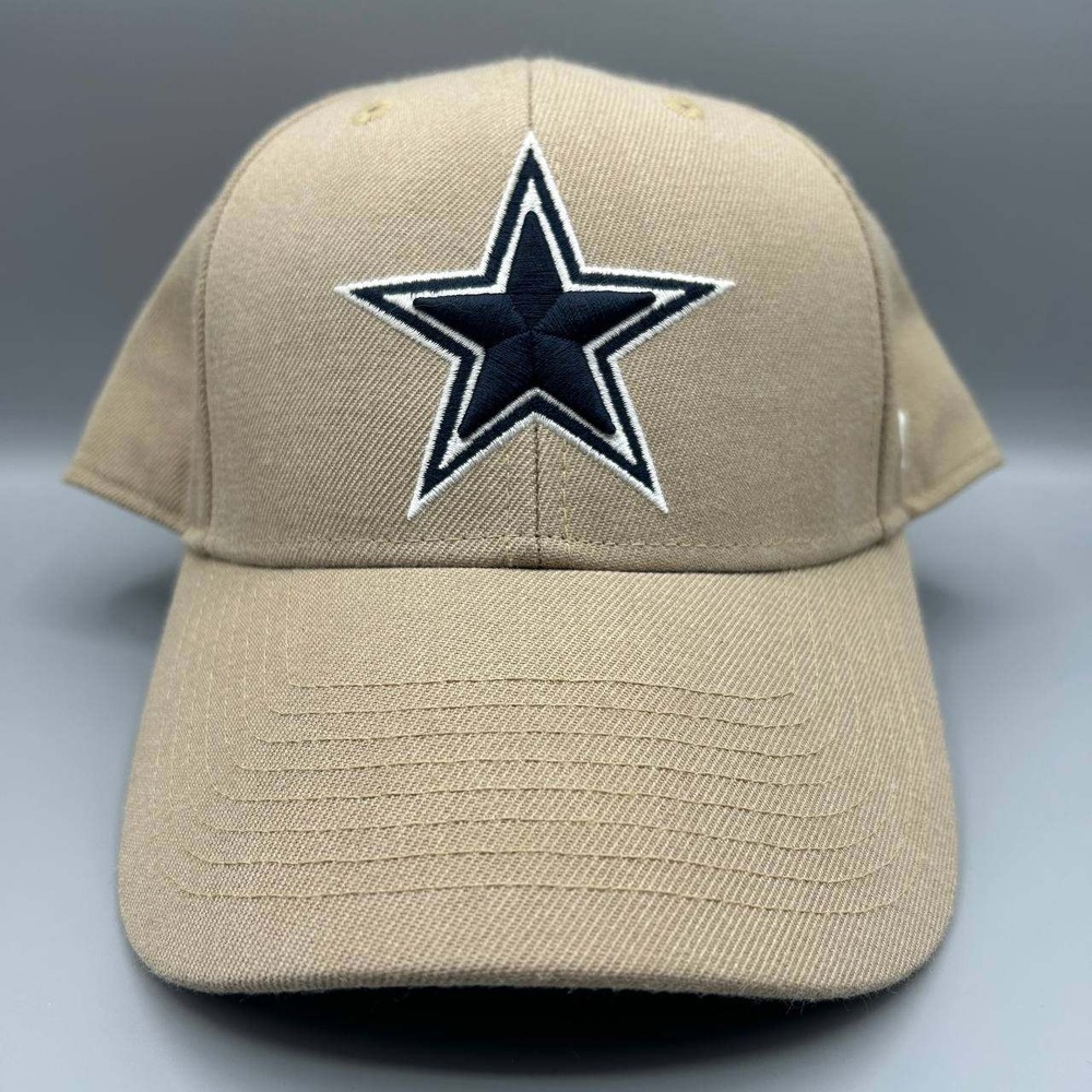 Dallas Cowboys Hat Men Brown Embroidered‎ 47 Brand Strap Back Cap